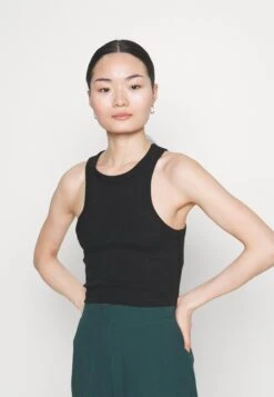 3 Pack - Débardeur - Beige/Green/Black -Even-Odd Magasin 01b9aa88ce2949358669122f4a3cfa72