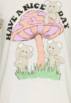 Even&Odd Hattie Mushroom Teddy - T-Shirt Imprimé - Off-White -Even-Odd Magasin 08742526c04a478291bd8dcc89e2b601