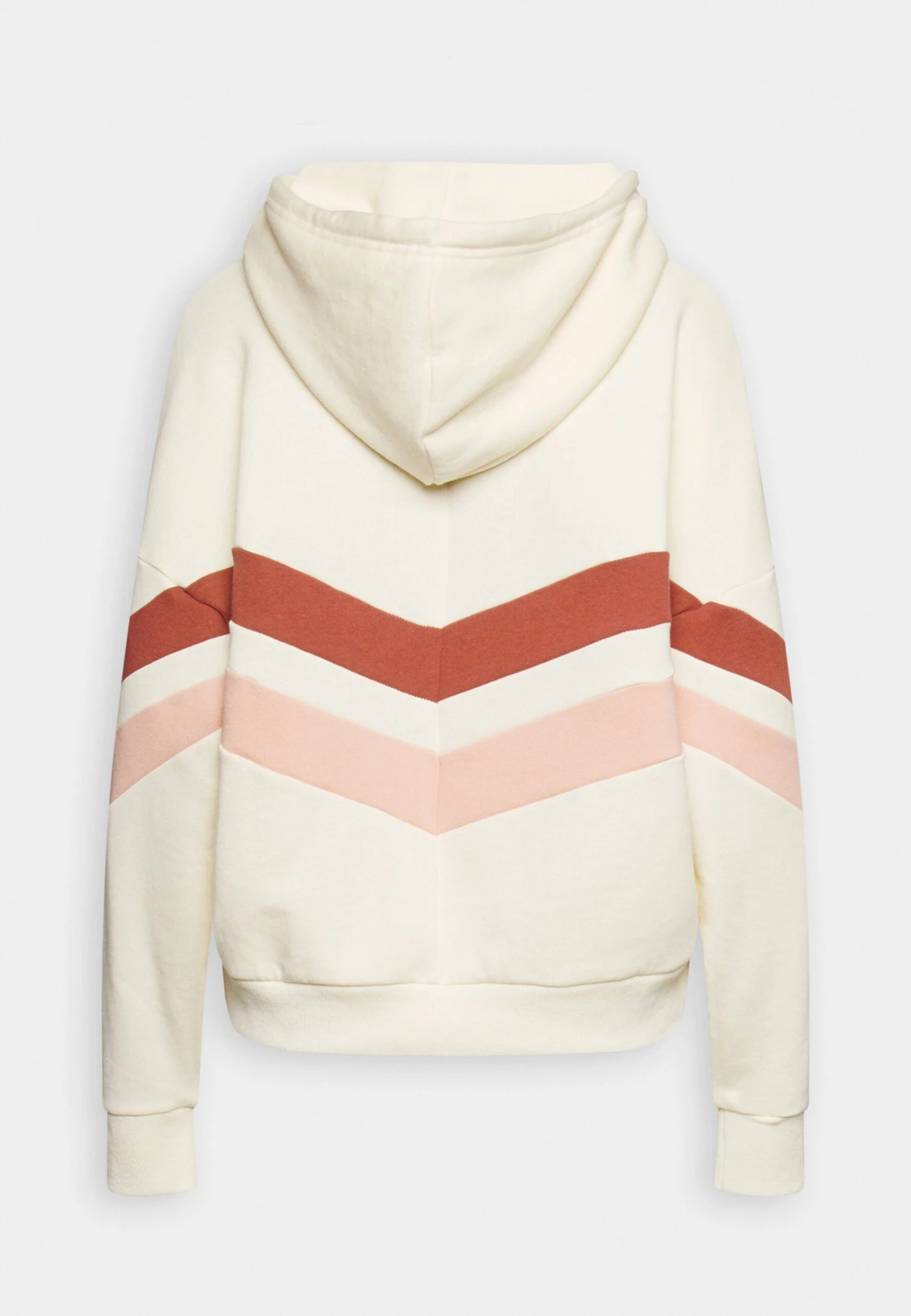 Even&Odd Sweatshirt - White/Brown/Pink 4 Even&Odd Sweatshirt - White/Brown/Pink – Image 2
