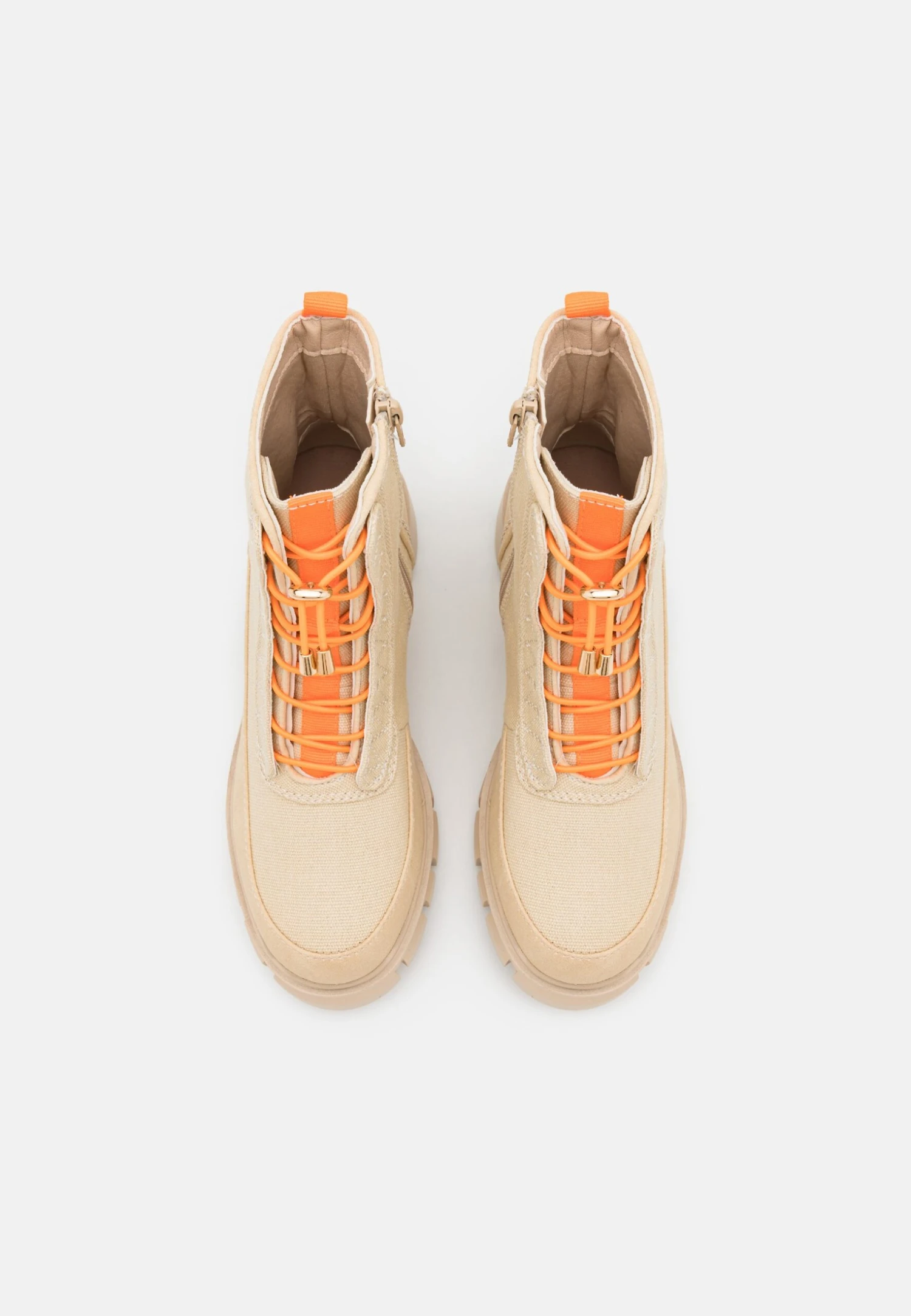 Even&Odd Bottines À Lacets - Beige 8 Even&Odd Bottines À Lacets - Beige – Image 6