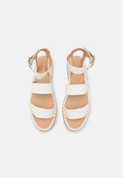 Sandales À Plateforme - White -Even-Odd Magasin 11b7b45984984cce9083e7aa080b7b3a