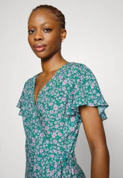 Even&Odd Robe De Jour - Green/Purple -Even-Odd Magasin 12b7f9841f5b44dd9b49df52b94d6d4a