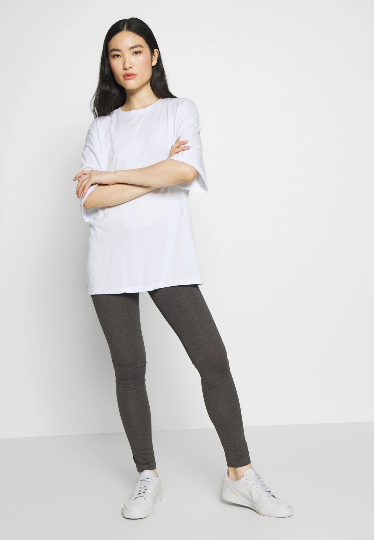 Even&Odd 2 Pack - Legging - Black/Mottled Dark Grey 4 Even&Odd 2 Pack - Legging - Black/Mottled Dark Grey â Image 2