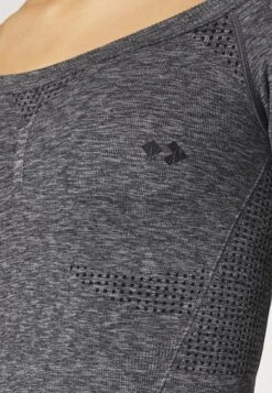 Seamless Cropped Longsleeve - T-Shirt À Manches Longues - Black -Even-Odd Magasin 187fd3003dd64441b75c7504fe31ea50