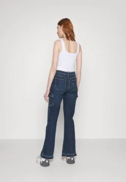 Even&Odd Cargo Kick Flare / 901 - Light Blue Denim - Pantalon Cargo - 901 - Light Blue Denim -Even-Odd Magasin 217942bb8b4f49209403a27e8b58baaa