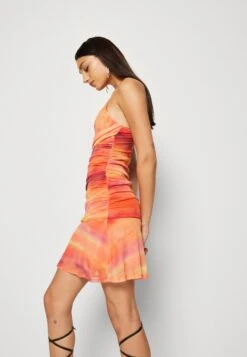 Even&Odd Robe De Soirée - Orange -Even-Odd Magasin 2320b25b78c944ef959dab691733f85c