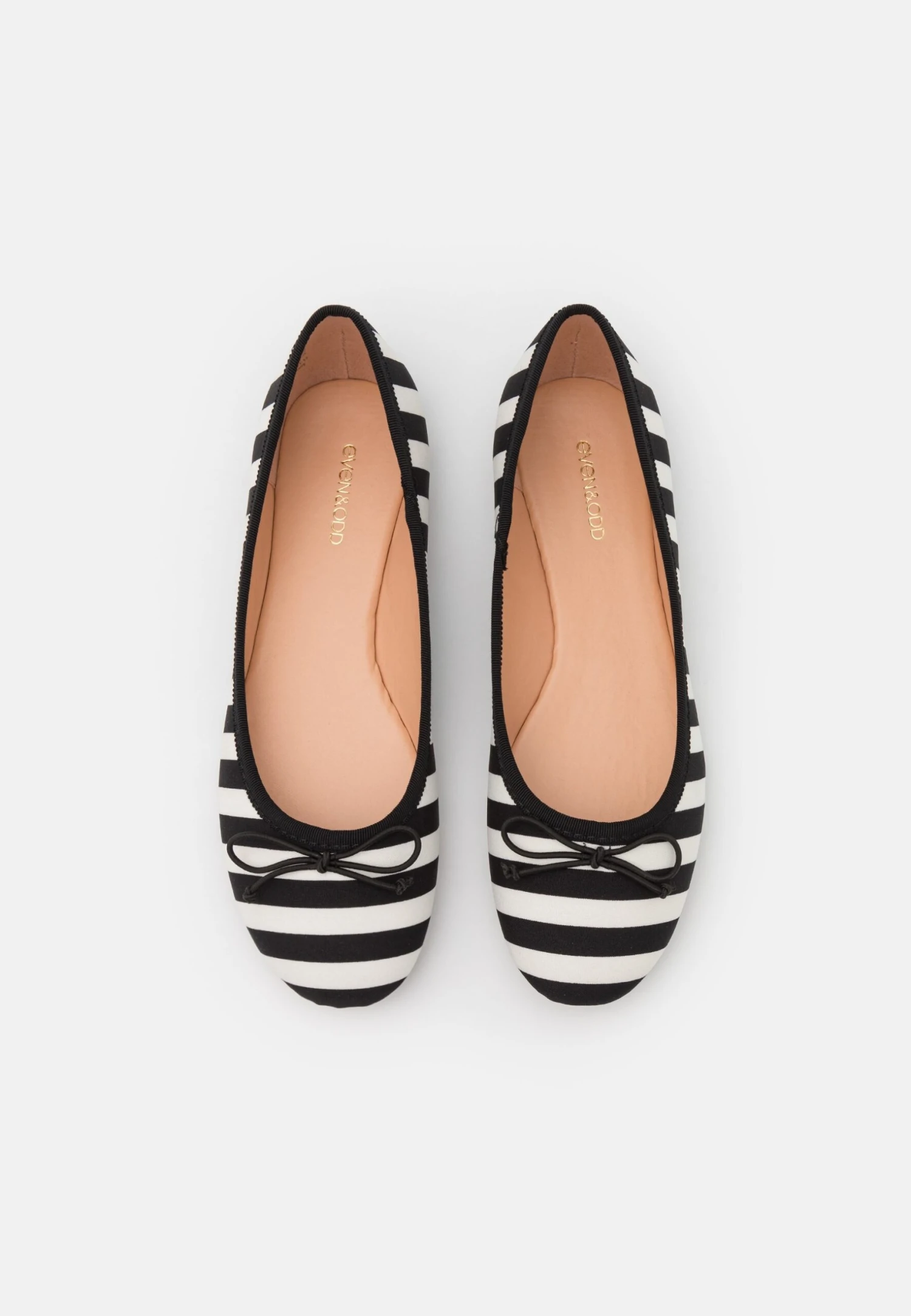 Even&Odd Ballerines - Black/White 8 Even&Odd Ballerines - Black/White – Image 6