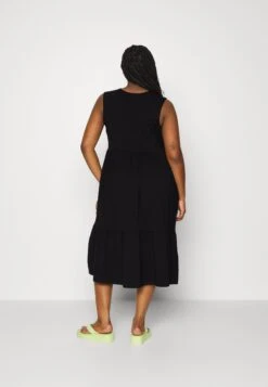 Sleeveless Dress - Robe De Jour - Black -Even-Odd Magasin 26662e67327b4ae1abc3a092613ddfb7