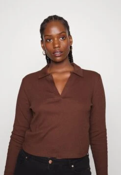 T-Shirt À Manches Longues - Brown 11 T-Shirt À Manches Longues - Brown -Even-Odd Magasin 26b506712e52403ab74bfa03a4c4b705