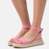 Even&Odd Sandales À Plateforme - Light Pink -Even-Odd Magasin 2a16b9a3781d4a38bfef0c5789985c2f