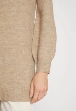 Even&Odd Schulterfrei Mini Strickkleid - Robe Pull - Camel -Even-Odd Magasin 2c8a5a2e7d094ce7861fe35609ed7bf9