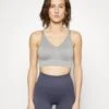 Brassières De Sport À Maintien Léger - Grey -Even-Odd Magasin 2d0f7d7edef8465693c5395703872b96