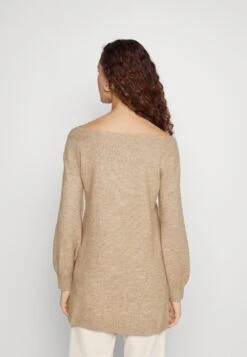 Even&Odd Schulterfrei Mini Strickkleid - Robe Pull - Camel -Even-Odd Magasin 2d2cc4e65c454c8e8fc09d946353b739