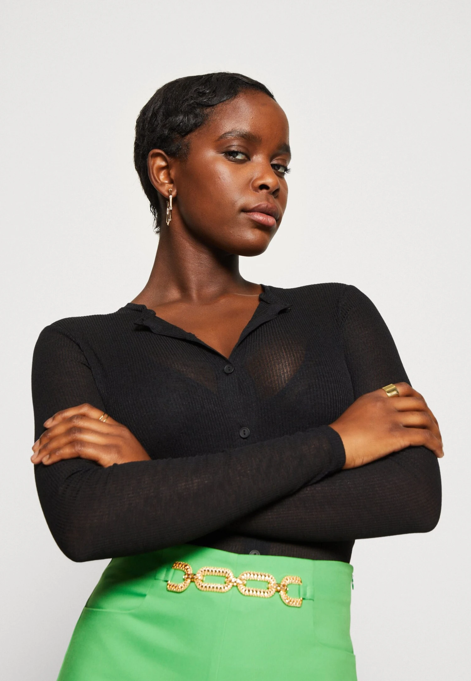 Even&Odd Gilet - Black 6 Even&Odd Gilet - Black â Image 4