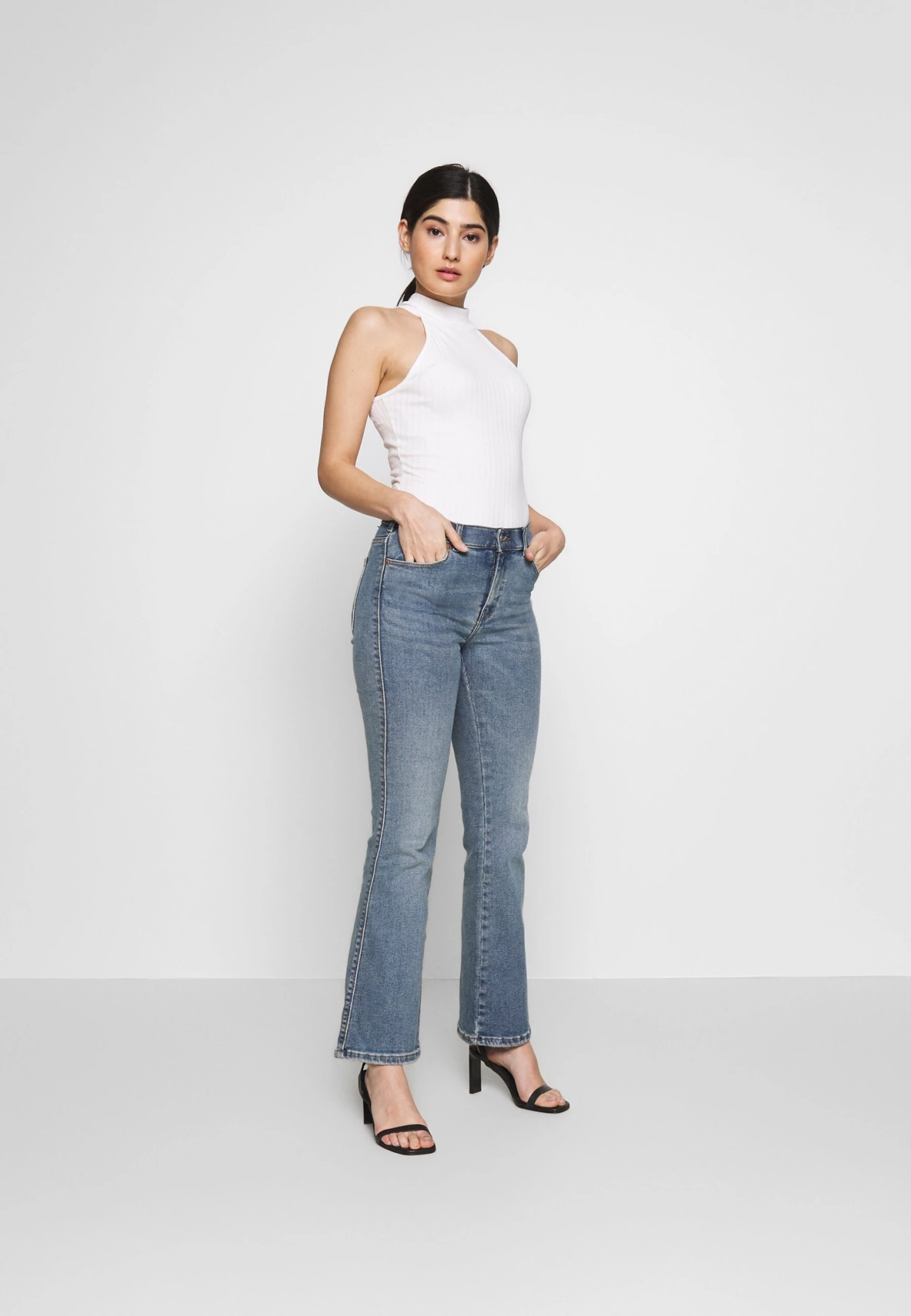 2 Pack - Débardeur - Off White/Black 4 2 Pack - Débardeur - Off White/Black – Image 2