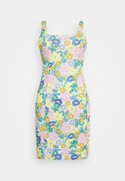 Even&Odd Robe Fourreau - Light Blue/Multi-Coloured -Even-Odd Magasin 31559ae0eec343c6b624abc77bec96b4