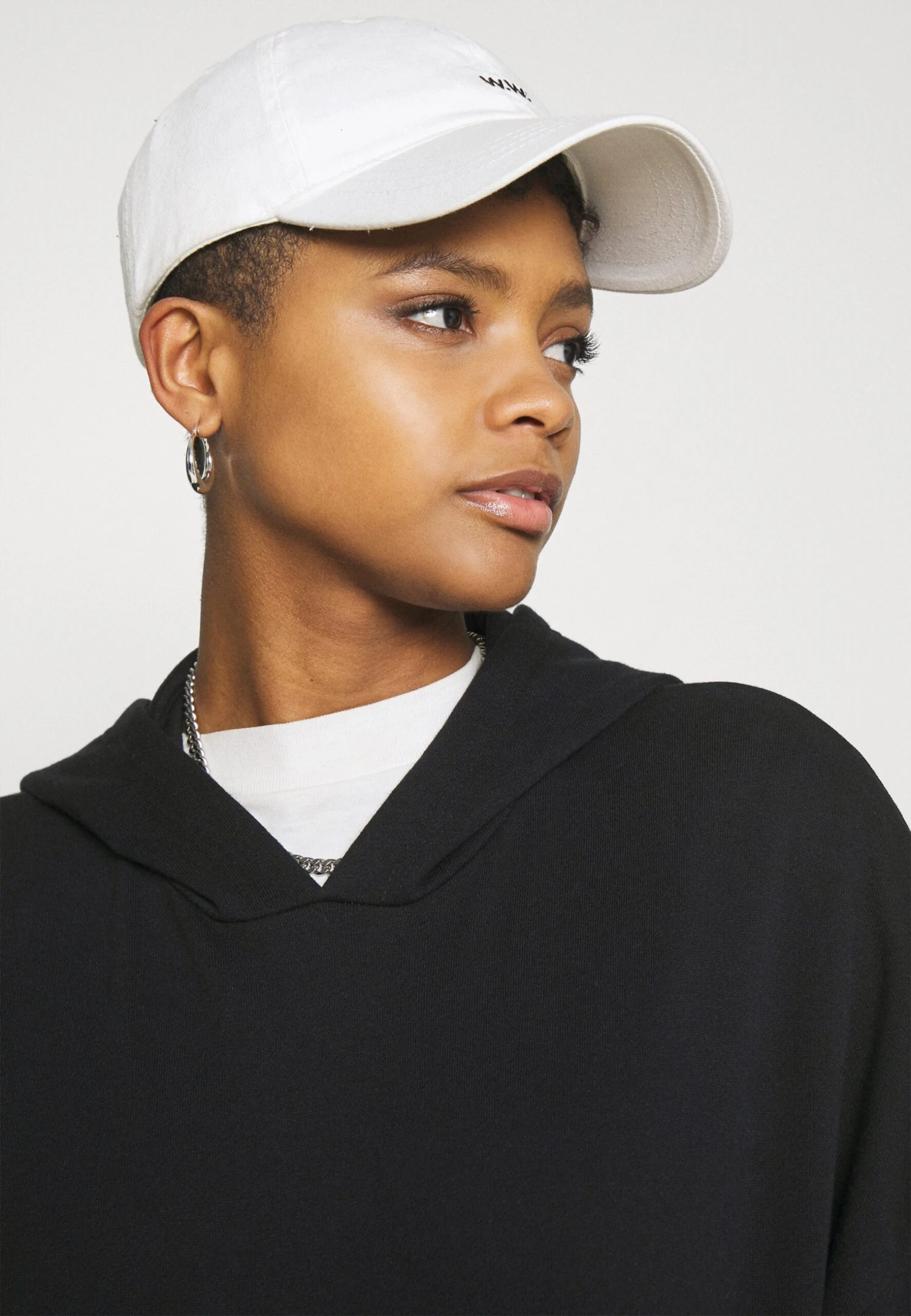 Even&Odd Hoodie Long Without Drawcord And Pocket - Sweat À Capuche - Black 6 Even&Odd Hoodie Long Without Drawcord And Pocket - Sweat À Capuche - Black – Image 4