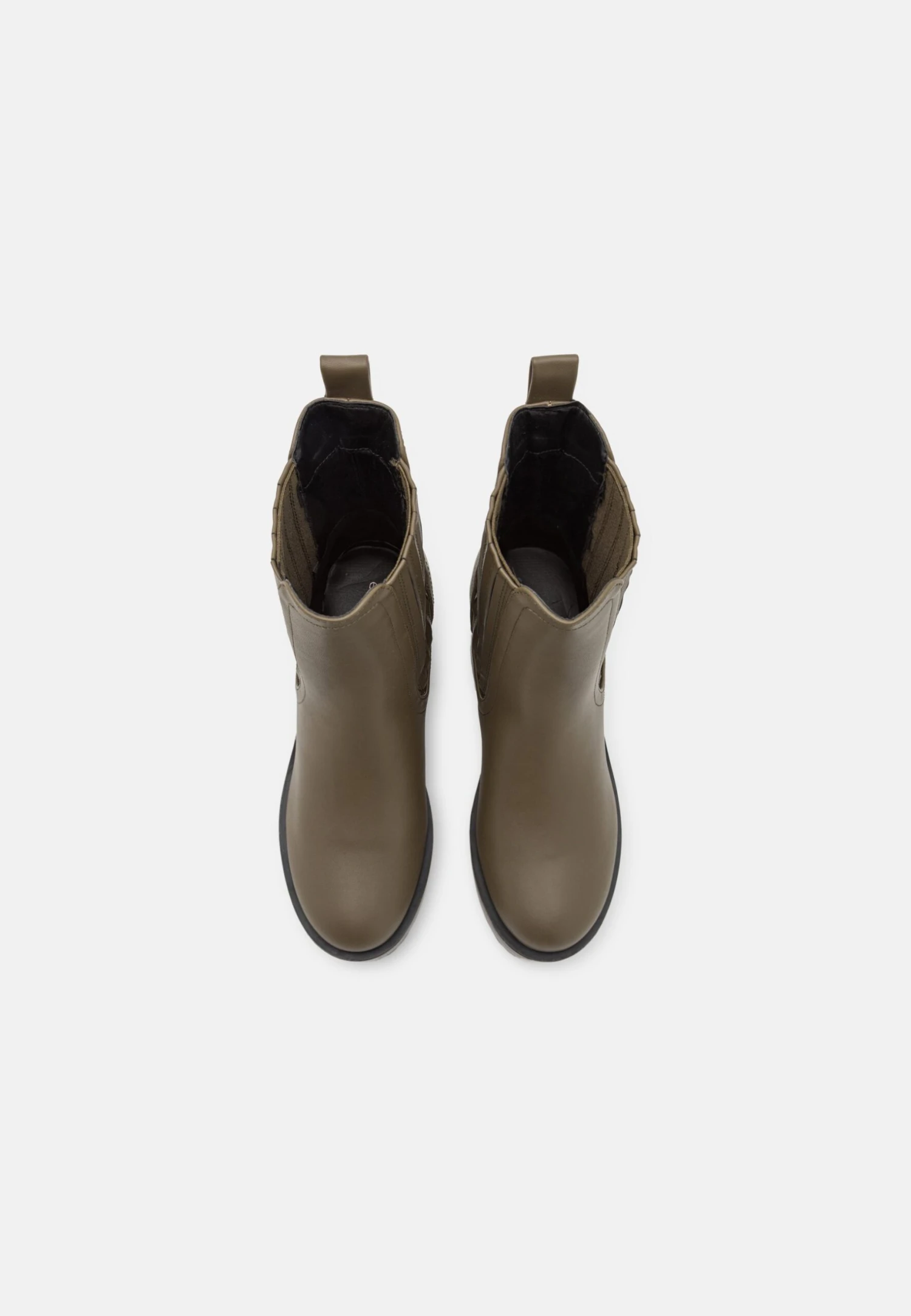 Bottines À Plateau - Haki 8 Bottines À Plateau - Haki – Image 6