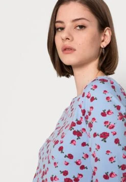 Even&Odd Robe En Jersey - Light Blue/Multi Coloured -Even-Odd Magasin 361303ecc4e04790a9f71f9f0da9fbf2