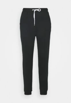 Even&Odd Regular Fit Jogger With Contrast - Pantalon De Survêtement - Black -Even-Odd Magasin 3814cbe48d4d428994690f7437bcdf0f