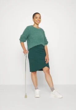 Even&Odd Jupe Crayon - Green -Even-Odd Magasin 39812d076da84f0cac68ac95ff54c07d