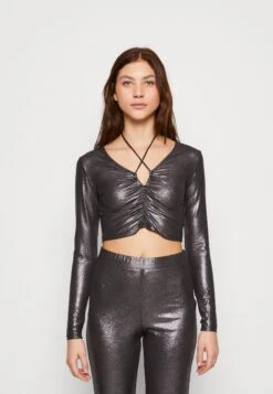 Even&Odd T-Shirt À Manches Longues - Black/Silver