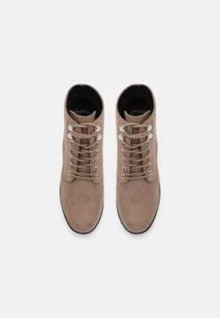 Bottines À Lacets - Taupe -Even-Odd Magasin 3ffc395602b94066ae1cd7b3f54855ee