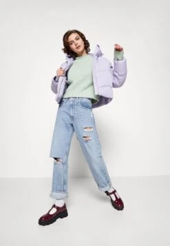 Even&Odd Moss Stitch Jumper - Pullover - Light Green -Even-Odd Magasin 409d1c787c0e436b9dbadf1d40aace5e