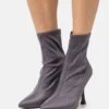 Even&Odd Bottines À Talons Hauts - Grey -Even-Odd Magasin 4147a325f1c547848c7f2ed9664edcdf