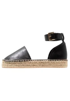 Even&Odd Espadrilles - Black -Even-Odd Magasin 4529f48479974284bde8c821f8022e0f