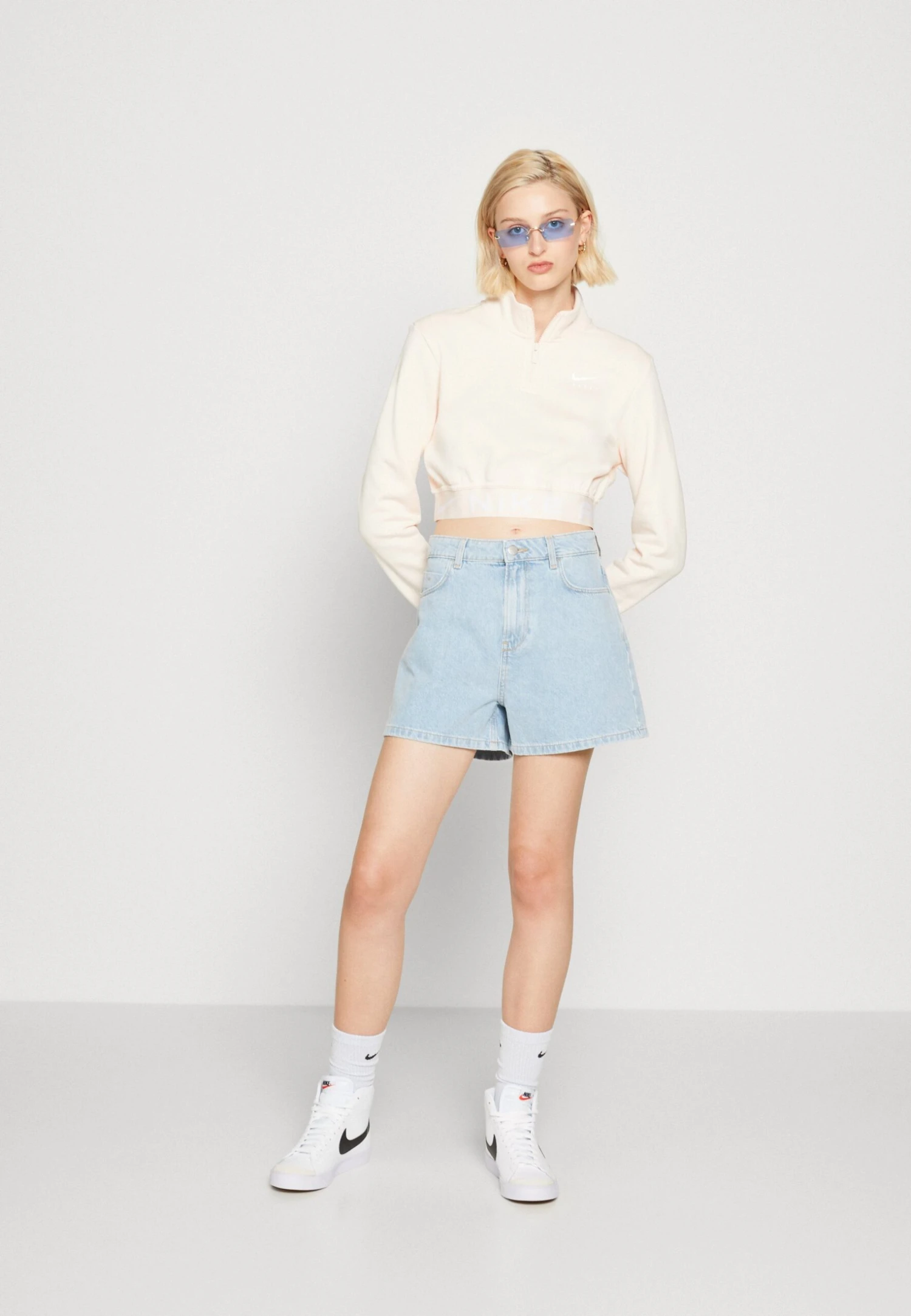 Even&Odd Short En Jean - Light Blue Denim 4 Even&Odd Short En Jean - Light Blue Denim â Image 2