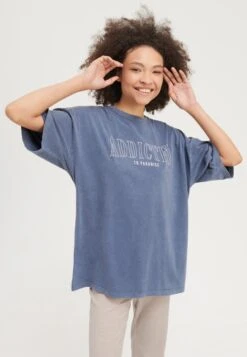 Even&Odd T-Shirt Imprimé - Dark Blue