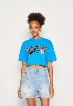 Even&Odd T-Shirt Imprimé - Blue