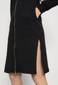 Even&Odd Extra Long Jacket - Sweat Zippé - Black -Even-Odd Magasin 514d470199f64b128a9052ac43ad5aa7