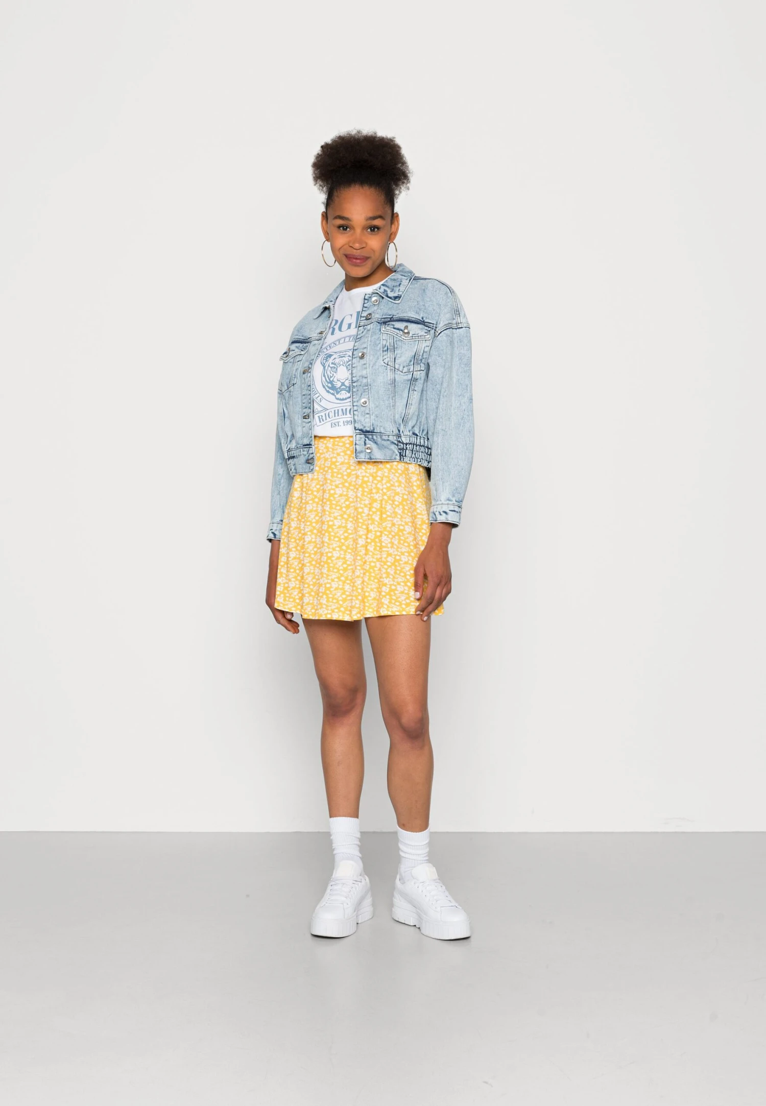 Even&Odd Jupe Trapèze - Yellow 4 Even&Odd Jupe Trapèze - Yellow – Image 2