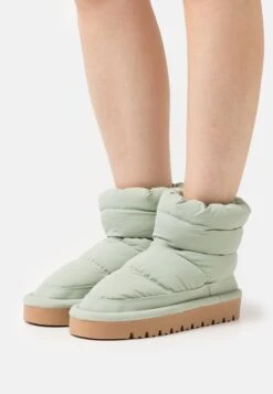 Even&Odd Bottines À Plateau - Green