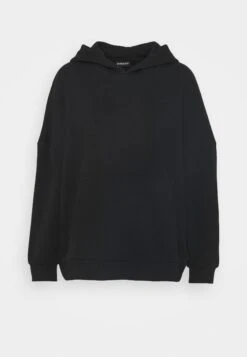Even&Odd Hoodie Long Without Drawcord And Pocket - Sweat À Capuche - Black 15 Even&Odd Hoodie Long Without Drawcord And Pocket - Sweat À Capuche - Black -Even-Odd Magasin 52198e5db4404c0f8de006564c1b3c01