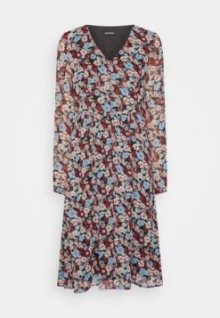 Even&Odd Robe De Jour - Black/Red/Multi-Coloured -Even-Odd Magasin 58870f2086fd4cdc87561dfba3ac9407