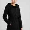 Even&Odd Manteau Court - Black