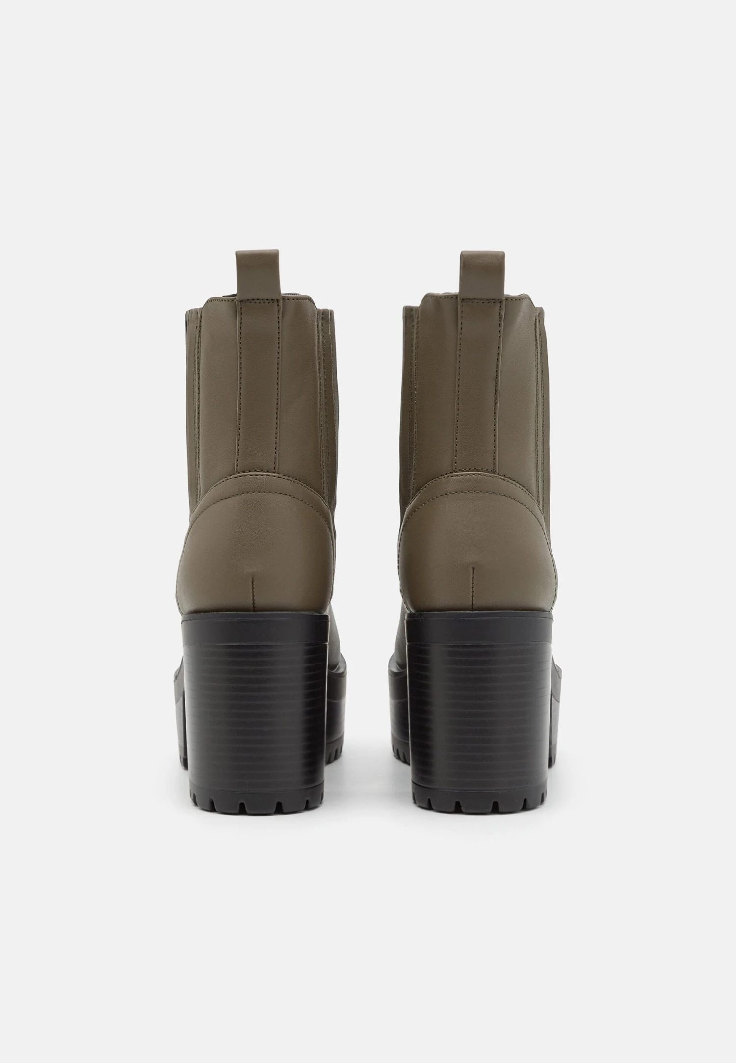 Bottines À Plateau - Haki 6 Bottines À Plateau - Haki – Image 4