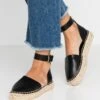 Even&Odd Espadrilles - Black -Even-Odd Magasin 5a6237cb36fc41c9aa120057e110a4fd