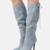 Bottes À Lacets - Blue Denim -Even-Odd Magasin 5b1c93f910ef4901bcb255b8b0ba872e