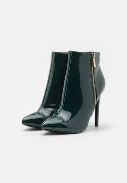 Even&Odd Bottines À Talons Hauts - Green -Even-Odd Magasin 5cad75f1fe7243bca25b925550d6831b