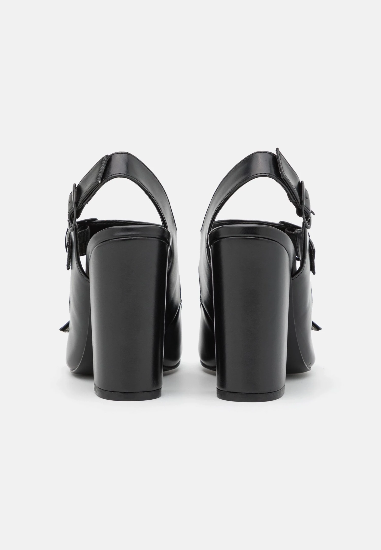 Sandales À Talons Hauts - Black 6 Sandales À Talons Hauts - Black – Image 4