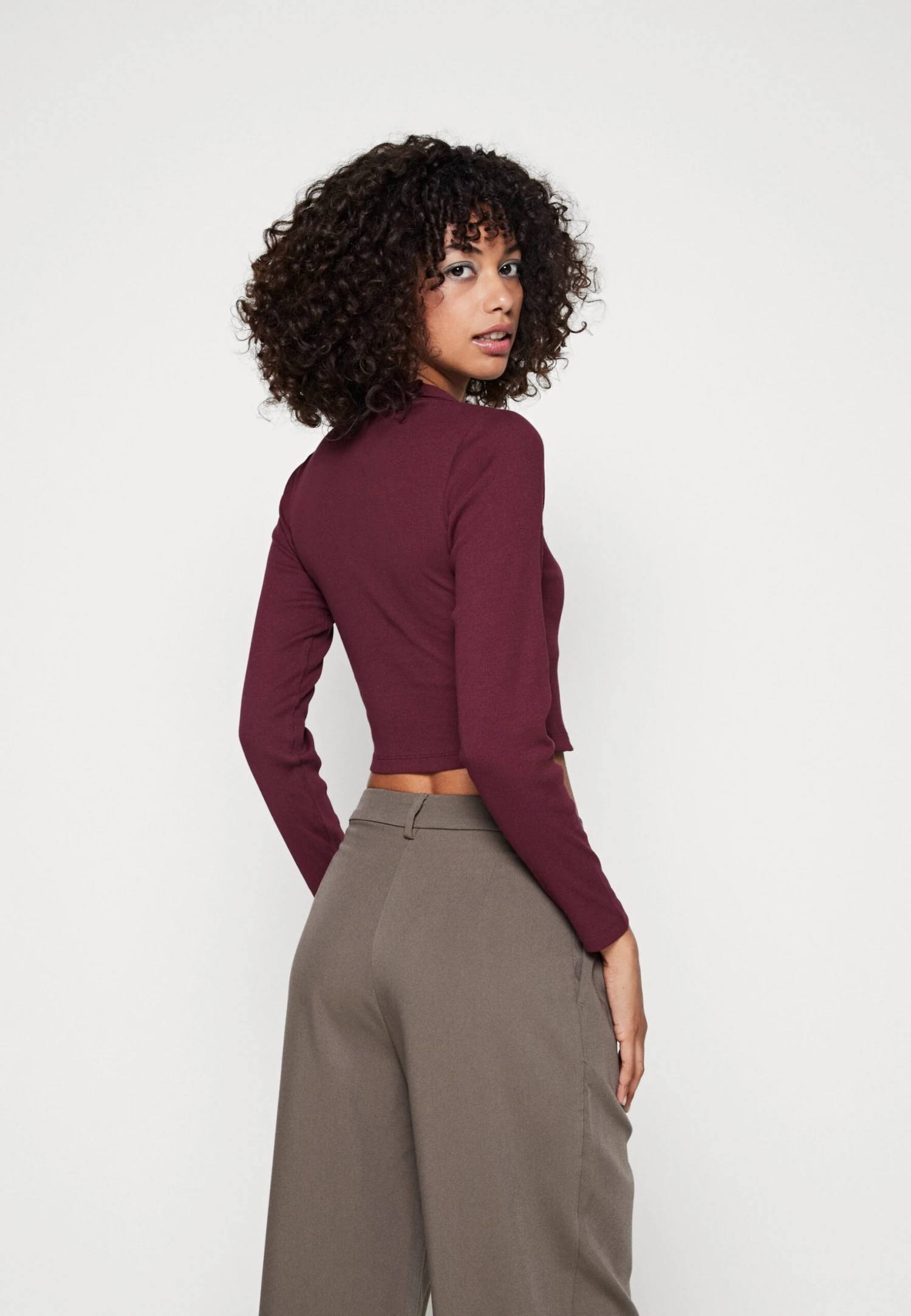 Even&Odd T-Shirt À Manches Longues - Dark Red 5 Even&Odd T-Shirt À Manches Longues - Dark Red – Image 3