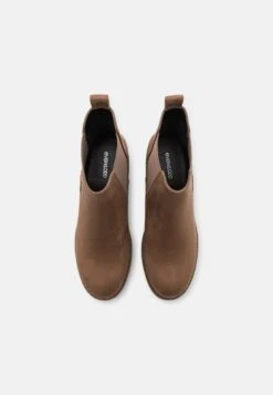 Bottines À Plateau - Taupe -Even-Odd Magasin 6209638e731d4ad083becf39e592b05b