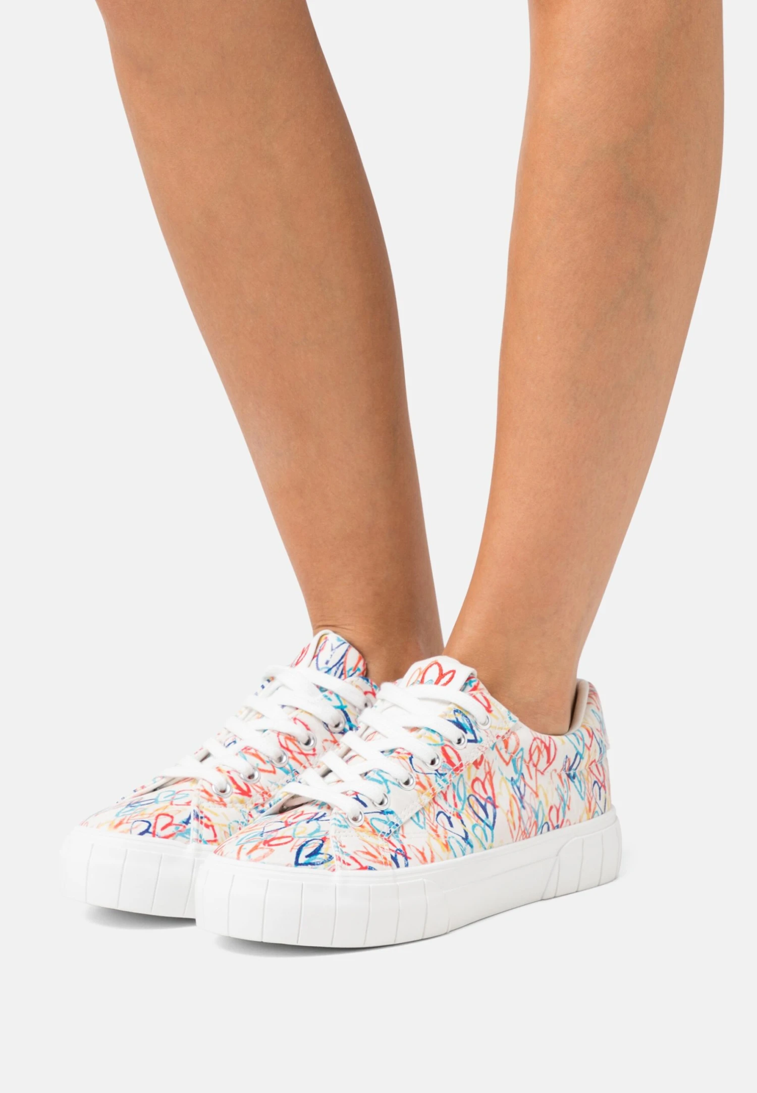 Even&Odd Baskets Basses - White/Multi Coloured 3 Even&Odd Baskets Basses - White/Multi Coloured