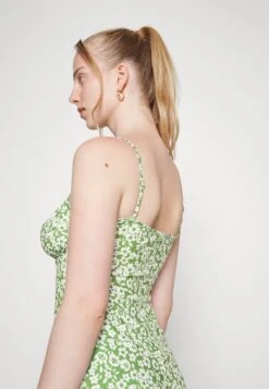 Even&Odd Robe En Jersey - Dark Green/Multi-Coloured -Even-Odd Magasin 7862120d9f2041ecb9ce2fa76fcbbb06