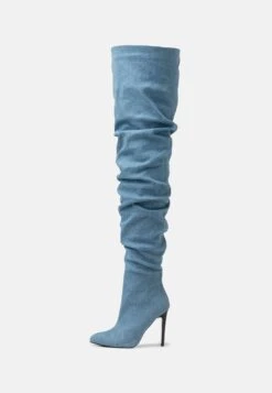 Even&Odd Bottes À Talons Hauts - Blue Denim -Even-Odd Magasin 7dcd95c35f204aa78d383506b7eb5af0