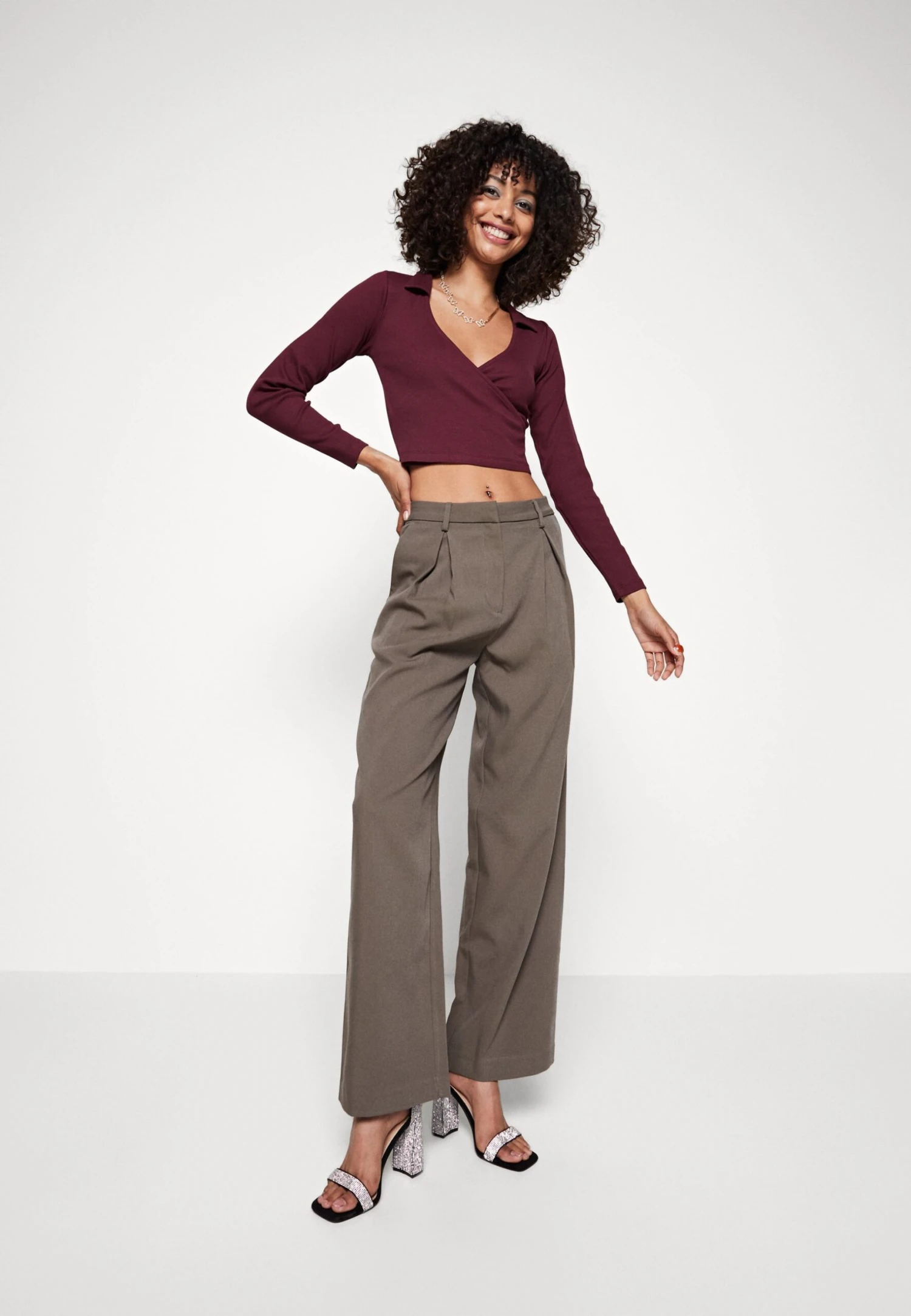 Even&Odd T-Shirt À Manches Longues - Dark Red 4 Even&Odd T-Shirt À Manches Longues - Dark Red – Image 2